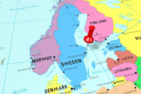 Sweden Locator Map Interactive Map Of Sweden